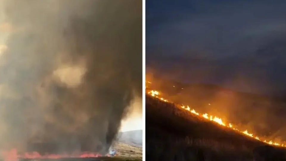 Қарағанды облысында ірі табиғи өрт сөндіріліп жатыр