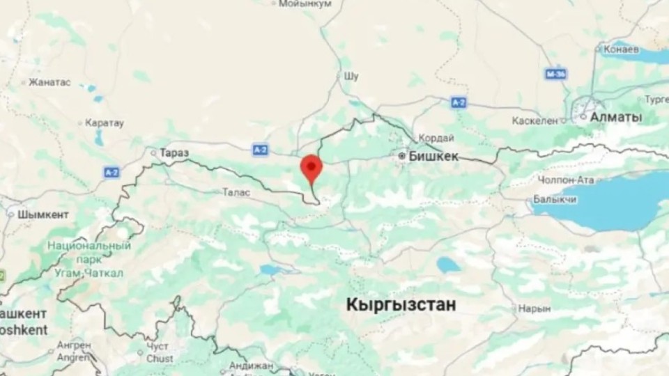Қазақстан мен Қырғызстан шекарасында жер сілкінісі тіркелді