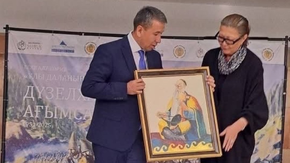 Сырдан шыққан қаламгер, қылқалам шебері Ағымсалы Дүзелхановтың 75 жылдығына орай көрме өтті