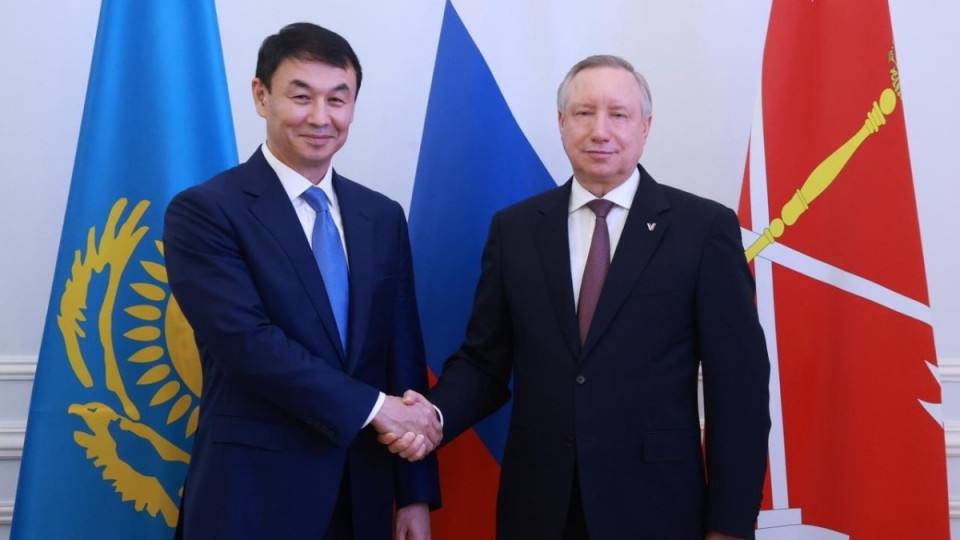 Алматы мен Санкт-Петербург ынтымақтастықтың жаңа бағыттарын талқылады
