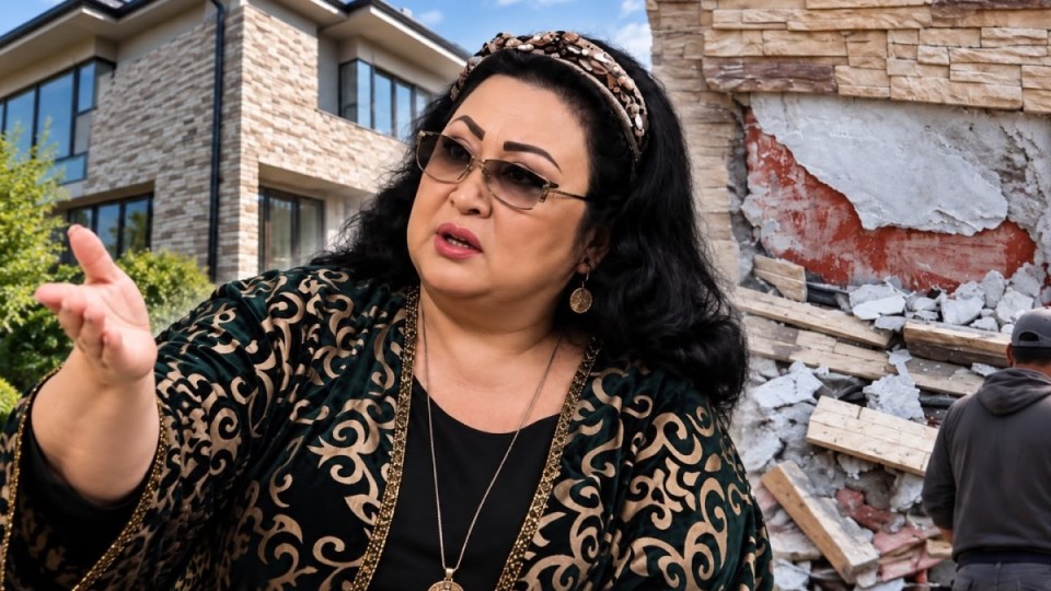 Мақпал Жүнісова үйін жөндеген құрылысшыларға шағымданды