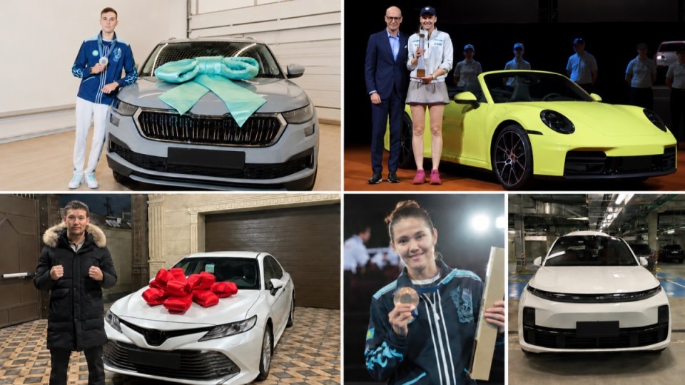 Қазақстандық спортшылар қандай көлік мінеді?