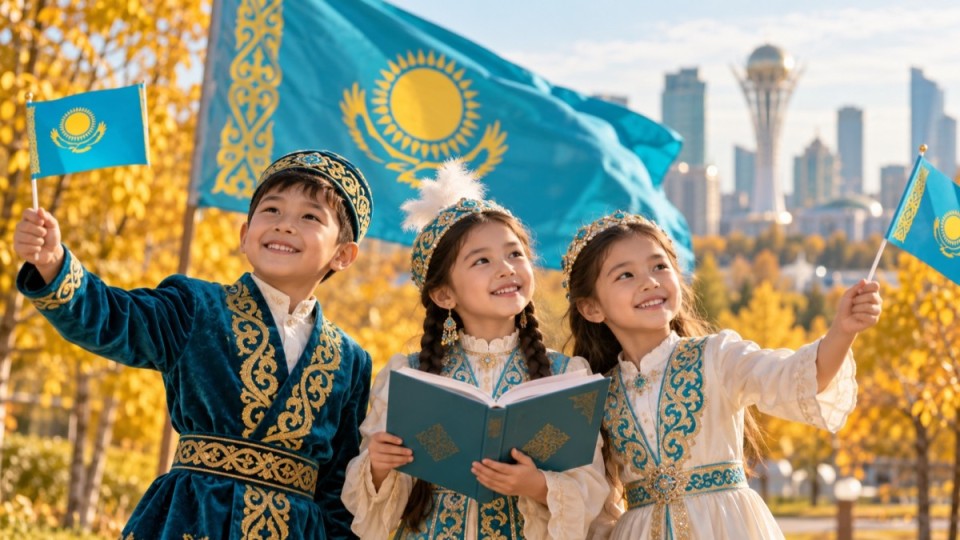 Республика күніне арналған 30 тақпақ: балабақша және мектеп оқушыларына