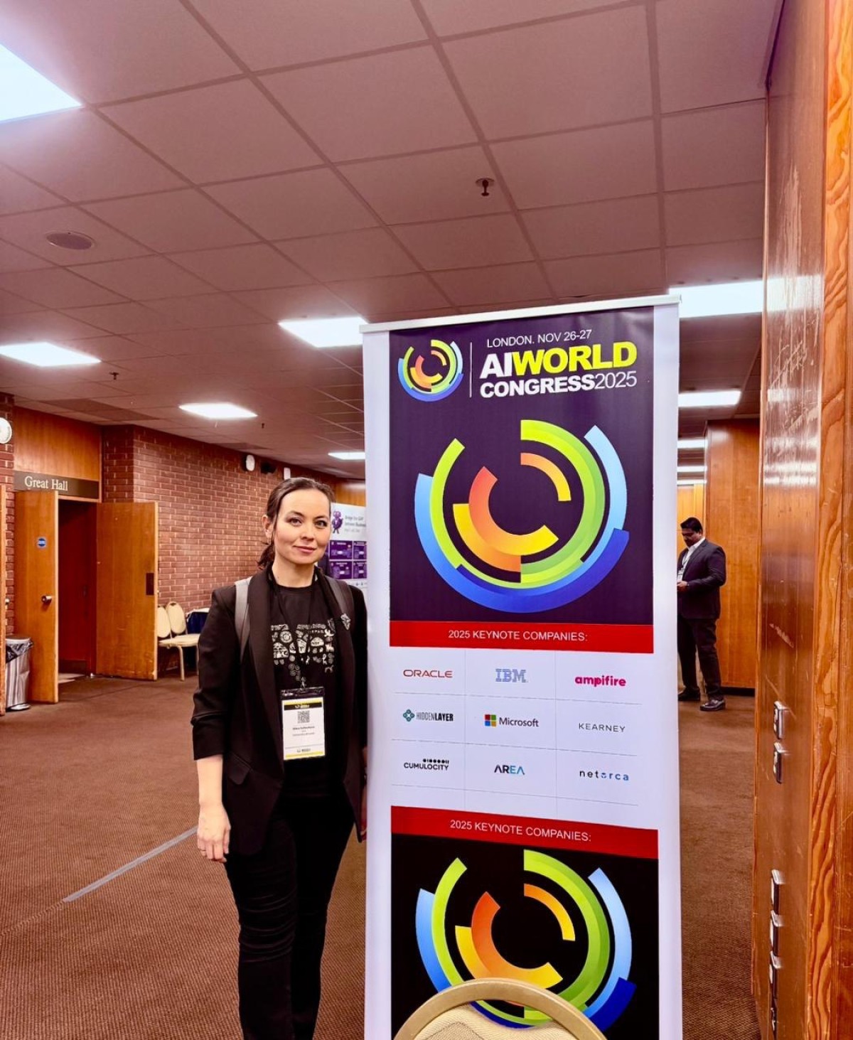 Айта кетер болсақ, бұл конференцияға біз қазір Ұлыбританияның Лидс университетінде өтіп жатқан ғылыми тағылымдамамыздың негізінде жолдама алған едік. Оқу ордамыз билетін алып, ұйымдастырып берді. 